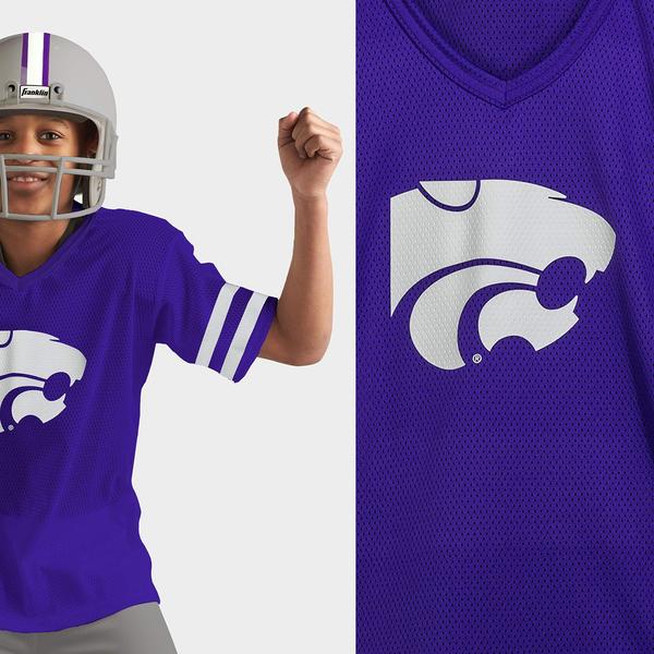 Imagem de Conjunto de uniformes Franklin Sports NCAA Kansas State Wildcats Youth