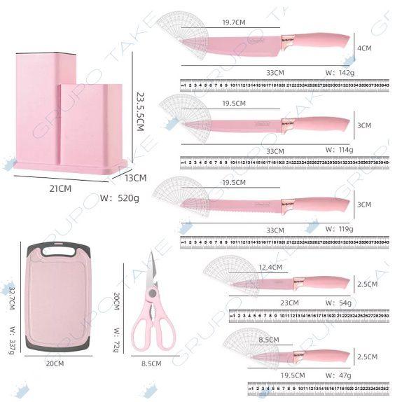 Imagem de Conjunto de Utensílio Cozinha de Silicone 19 peças alta qualidade CORES DISPONIVEIS