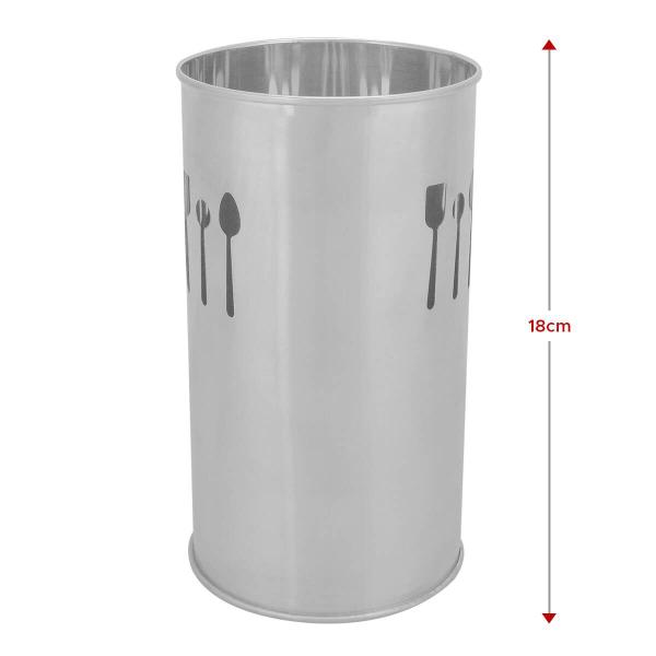 Imagem de Conjunto de Utensílios Aço Inox com Copo 5 Peças Wincy