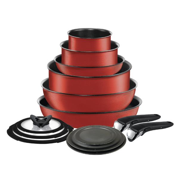 Conjunto de utensílios de cozinha T-fal Ingenio Nonstick de 14 peças de indução Imagem de Conjunto de utensílios de cozinha T-fal Ingenio Nonstick de 14 peças de indução