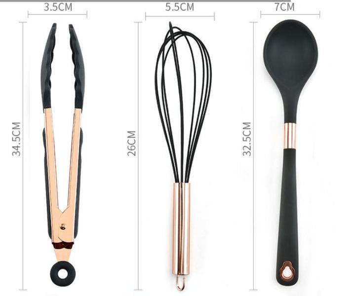 Imagem de Conjunto de Utensílios de Cozinha Wokex em Silicone - 9 Peças