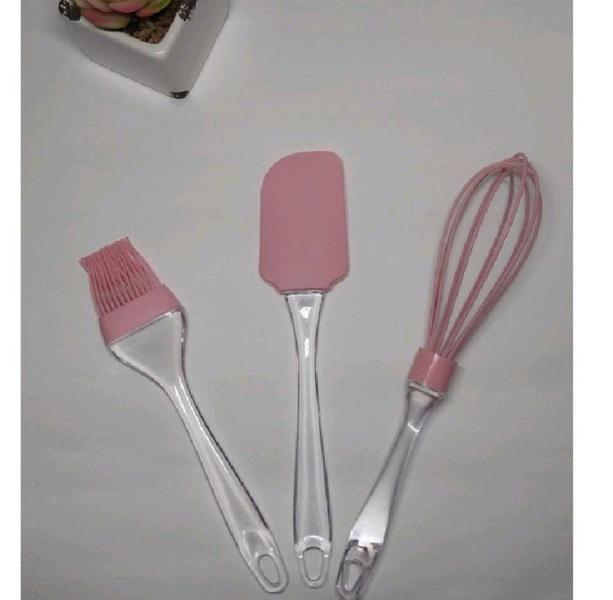 Imagem de Conjunto de utensílios de silicone 3 peças