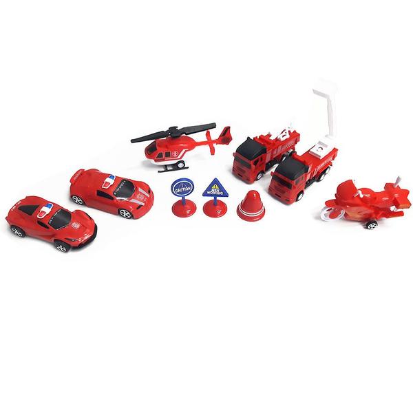 Conjunto de Veículos - Play Machine - Corpo de Bombeiro - Multikids Imagem de Conjunto de Veículos - Play Machine - Corpo de Bombeiro - Multikids