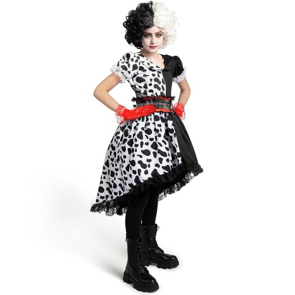 Imagem de Conjunto de vestidos dálmatas Costume Spooktacular Creations para meninas