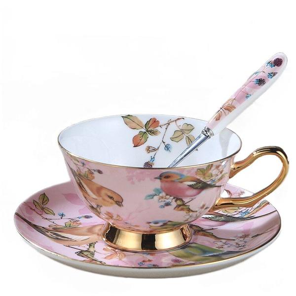 Imagem de Conjunto de Xícaras de Café Wokex - Porcelana Europeia Phnom Penh Rosa