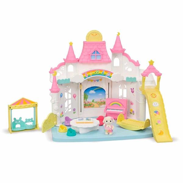 Imagem de Conjunto e Cenário - Sylvanian Families - Castelo Ensolarado - Epoch Magia