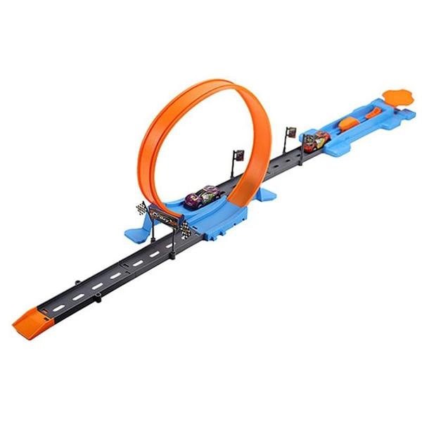 Conjunto Educacional de Pista de Corrida de Trem para Meninos - Mini Kit de Carro de Velocidade Imagem de Conjunto Educacional de Pista de Corrida de Trem para Meninos - Mini Kit de Carro de Velocidade