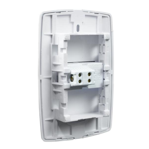 Imagem de Conjunto Espelho 4x2 com Interruptor Simples 10A 250V~ Horizontal Linha Slim Ilumi - 80173