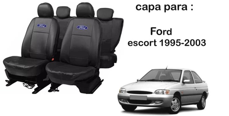 Imagem de Conjunto Exclusividade Escort 1996-2005 + Capas, Volante e Chaveiro - Proteção