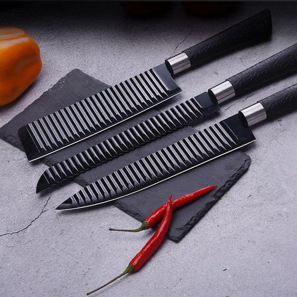 Conjunto Facas 6 Peças Com Revestimento Antiaderente QUALIDADE CHURRASCO - FACAPRETA Imagem de Conjunto Facas 6 Peças Com Revestimento Antiaderente QUALIDADE CHURRASCO