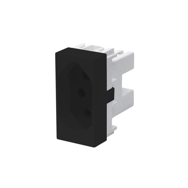 Conjunto Fame 1 Tomada 10A + 1 Interruptor Paralelo Habitat Imagem de Conjunto Fame 1 Tomada 10A + 1 Interruptor Paralelo Habitat