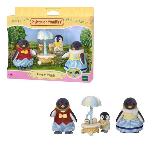 Imagem de Conjunto Família dos Pinguins Sylvanian Families Epoch