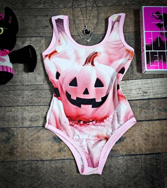 Imagem de Conjunto Fantasia Halloween Adulto Abóbora Com Saia Filó