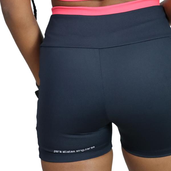 Imagem de Conjunto Feminino Com Sustentação Para Corrida Caminhada Academia Indrills Wear Black Pitaya