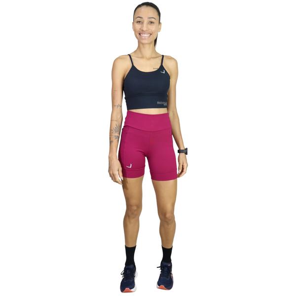 Imagem de Conjunto Feminino Com Sustentação Para Corrida Caminhada Academia Treino Indrills Running Malbec