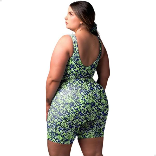 Imagem de Conjunto Feminino Plus Size Roupa Academia Fitness