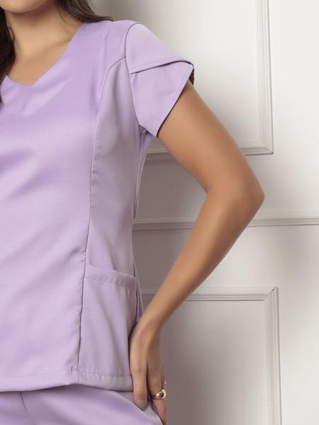 Imagem de Conjunto Feminino Sheila  Scrub Hospitalar Em Alfaiataria  Premium