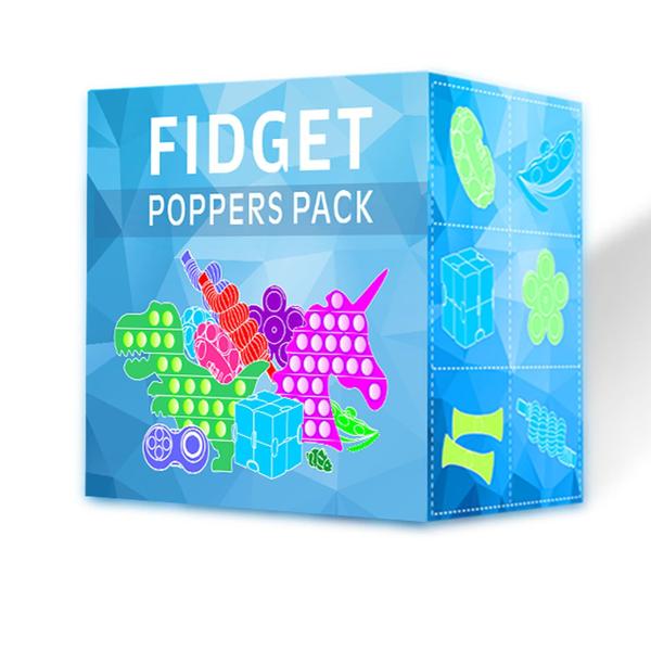 Conjunto Fidget Toys MOZACI, pacote com 120 unidades, crianças e adultos, autismo sensorial Imagem de Conjunto Fidget Toys MOZACI, pacote com 120 unidades, crianças e adultos, autismo sensorial