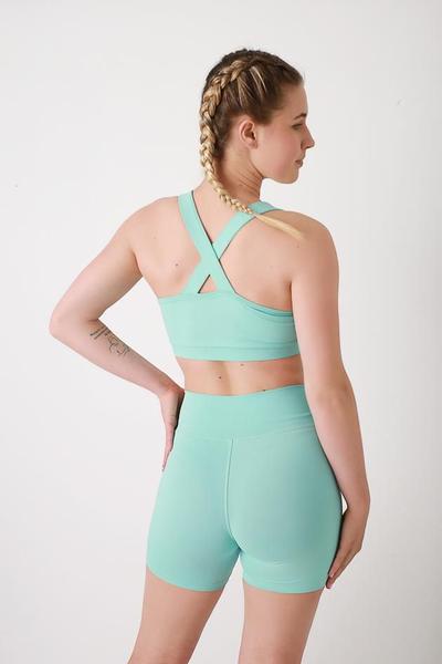 Conjunto Fitness Blackout Dupla Face - Julissa Imagem de Conjunto Fitness Blackout Dupla Face