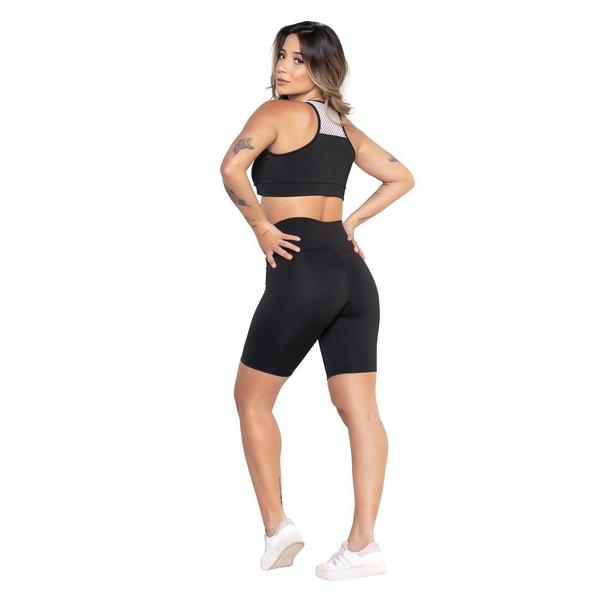 Imagem de Conjunto Fitness Frimodas Bermuda E Top Academia Feminino