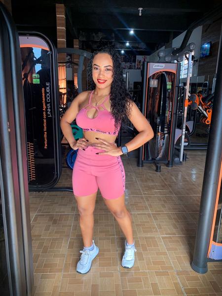 Conjunto fitness poderosa elastano estampa unica (short+top) - FitLibertty Imagem de Conjunto fitness poderosa elastano estampa unica (short+top)
