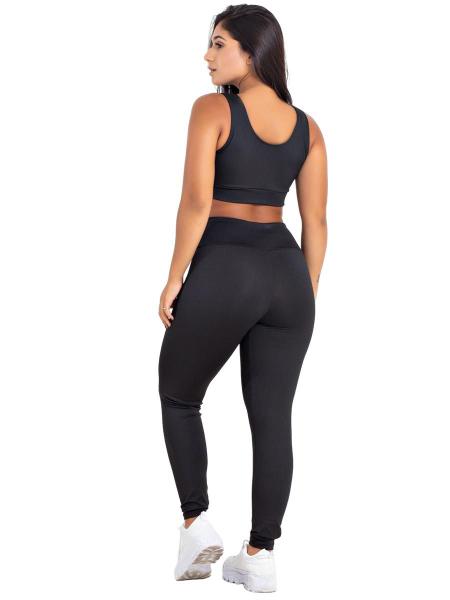 Imagem de Conjunto Fitness Top Alça + Calça Legging Basica  MAG853_902