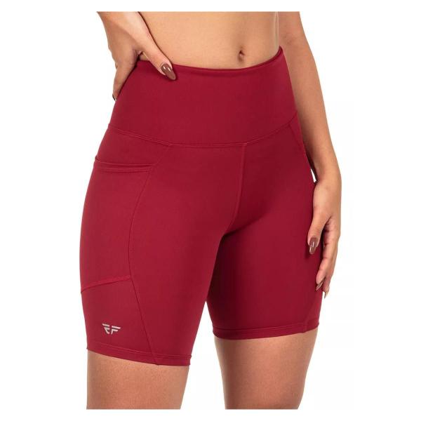 Conjunto Fitness Top Com Bojo Short Run Com Bolso Caminhada - ElementFit Imagem de Conjunto Fitness Top Com Bojo Short Run Com Bolso Caminhada
