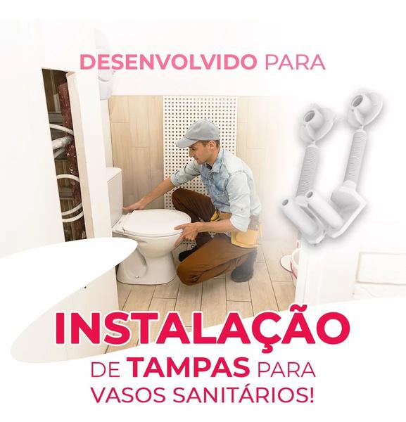 Imagem de Conjunto Fixacao P/ Assento Sanitario 379 Herc