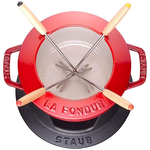 Imagem de Conjunto Fondue 16 cm Vermelho Cereja - Staub