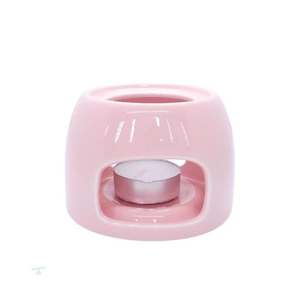 Imagem de Conjunto Fondue De Porcelana Hauskraft Lamour Rosa 5 Peças