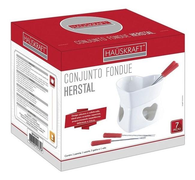 Imagem de Conjunto Fondue Herstal em Cerâmica 7pçs Hauskraft