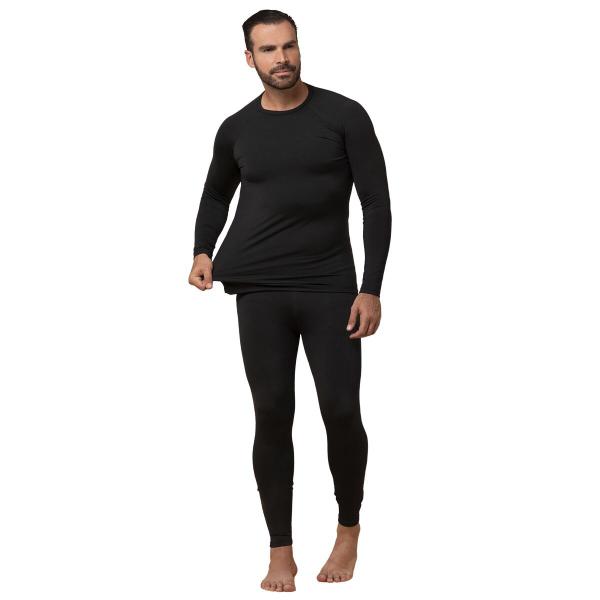 Conjunto Frio Blusa e Calça Roupa Térmica Segunda Pele Quente - HypeShop Imagem de Conjunto Frio Blusa e Calça Roupa Térmica Segunda Pele Quente