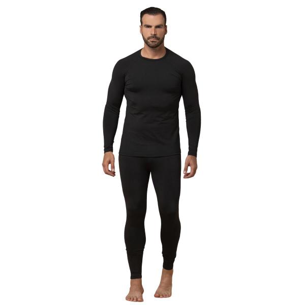 Conjunto Frio Blusa e Calça Roupa Térmica Segunda Pele Quente - HypeShop Imagem de Conjunto Frio Blusa e Calça Roupa Térmica Segunda Pele Quente