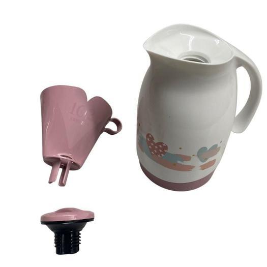 Imagem de Conjunto Garrafa Café 700ml Rosa Sanremo