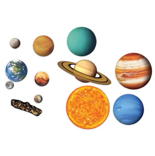 Imagem de Conjunto gigante de 13 peças Magnetic Solar System Learning Resources