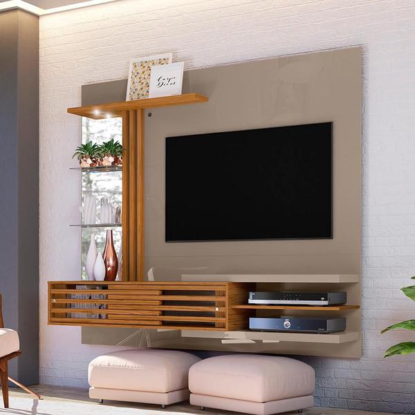 Imagem de Conjunto Home Theater e Aparador Wayne Fendi / Naturale