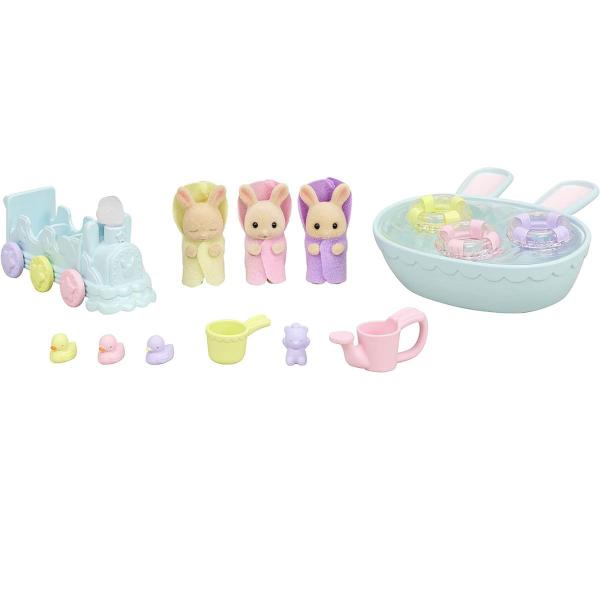 Imagem de Conjunto Hora Do Banho Trigêmeos Sylvanian Families 5707