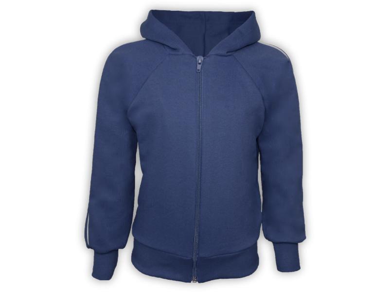Conjunto Infantil Abrigo Agasalho Calça Blusa Frio Azul Marinho - Del France Imagem de Conjunto Infantil Abrigo Agasalho Calça Blusa Frio Azul Marinho