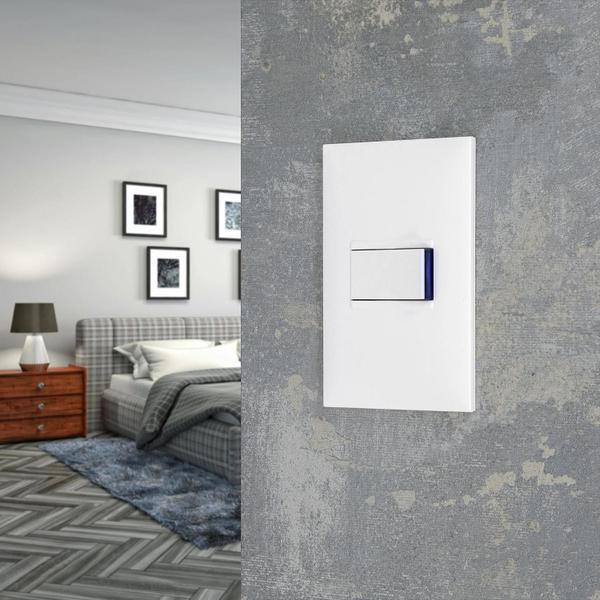 Conjunto Interruptor 10A Branca Pialplus+ 611110Bc Legrand Imagem de Conjunto Interruptor 10A Branca Pialplus+ 611110Bc Legrand