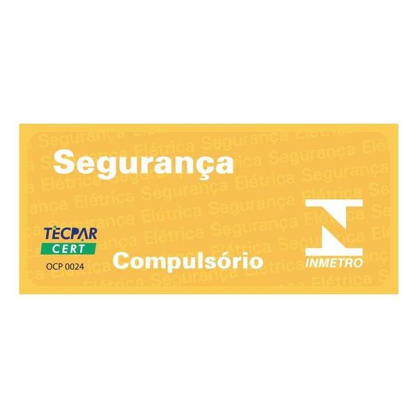 Imagem de Conjunto Interruptor Simples + Tomada Dupla 10A Preto Force Line