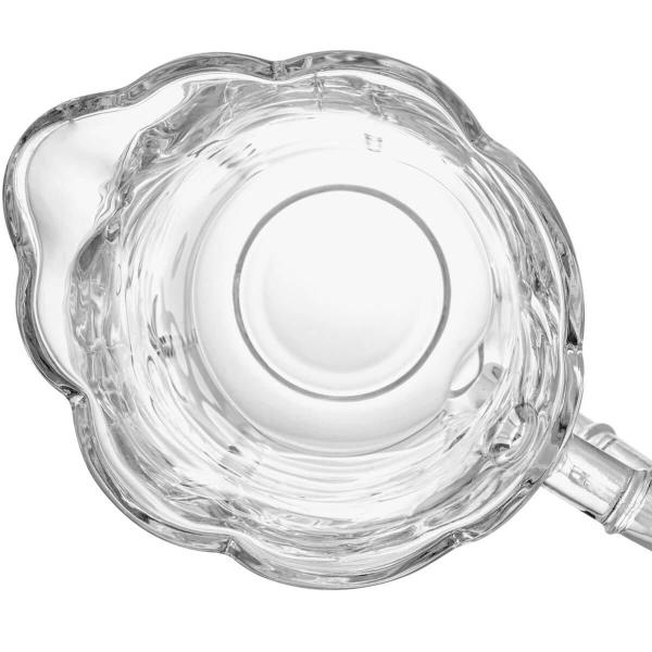Conjunto Jarra 1,3L e 6 Taças de Cristal 240ml Palm Lyor Hand Painting para Sucos Água Imagem de Conjunto Jarra 1,3L e 6 Taças de Cristal 240ml Palm Lyor Hand Painting para Sucos Água