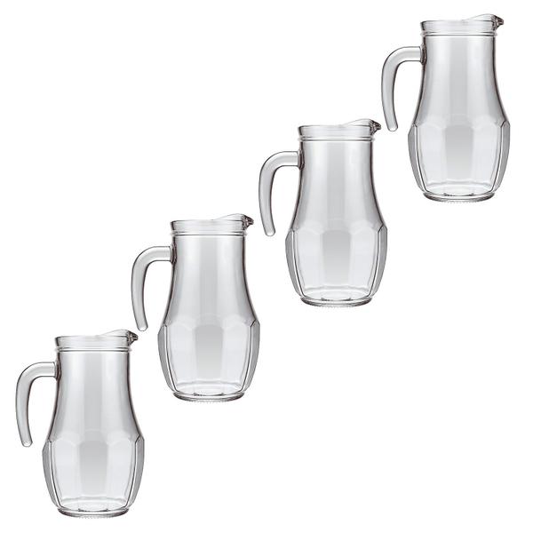 Conjunto Jarra Tango de Mesa 1,5 Litros 4 Unidades Nadir Imagem de Conjunto Jarra Tango de Mesa 1,5 Litros 4 Unidades Nadir