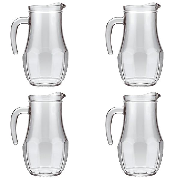 Conjunto Jarra Tango de Mesa 1,5 Litros 4 Unidades Nadir Imagem de Conjunto Jarra Tango de Mesa 1,5 Litros 4 Unidades Nadir