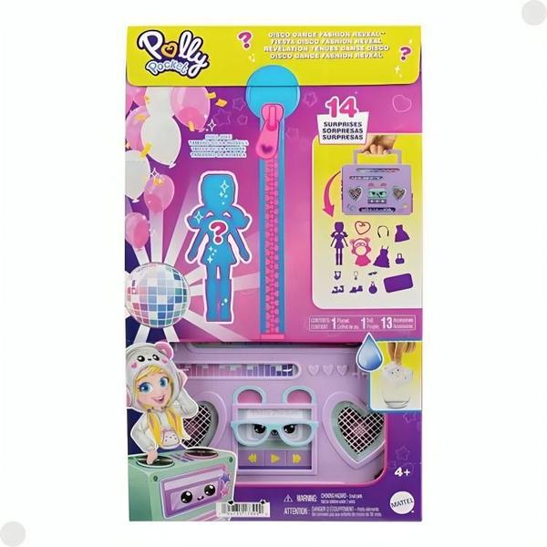 Imagem de Conjunto Jogos Polly Pocket Disco Party Fashion Hrd65 Mattel