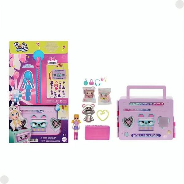 Imagem de Conjunto Jogos Polly Pocket Disco Party Fashion HRD65 Mattel