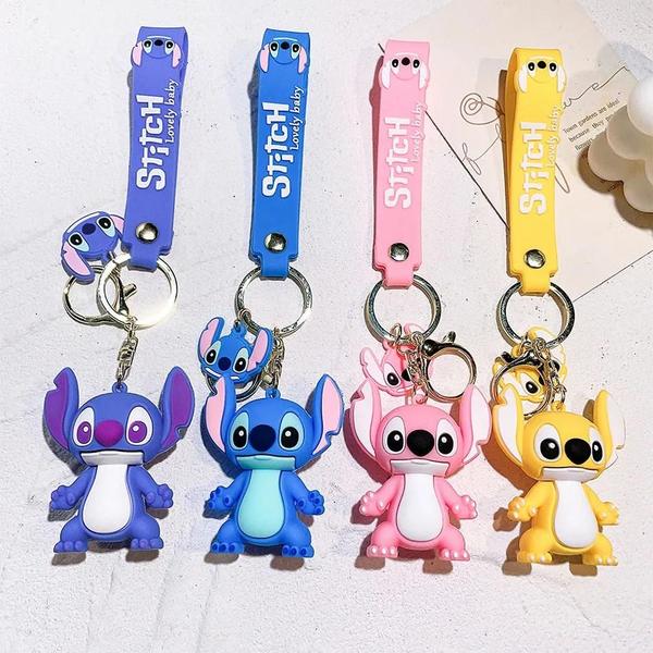 Imagem de Conjunto Kawaii Disney com 20 Chaveiros - Decoração para Mochila