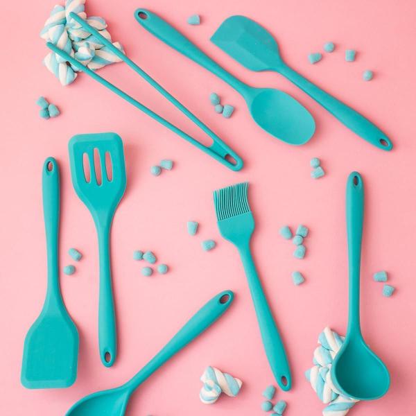 Conjunto Kit De Utensílios De Cozinha Silicone Oikos - 2 Pçs Imagem de Conjunto Kit De Utensílios De Cozinha Silicone Oikos - 2 Pçs