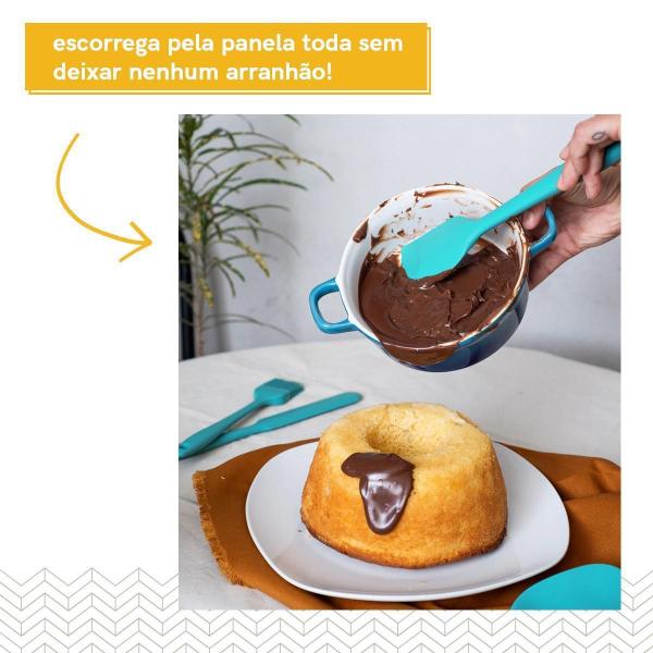 Conjunto Kit De Utensílios De Cozinha Silicone Oikos - 2 Pçs Imagem de Conjunto Kit De Utensílios De Cozinha Silicone Oikos - 2 Pçs