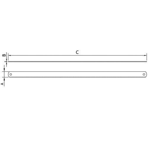 Imagem de Conjunto Laminas Arco Serra 12 Bi-metal Tramontina 43302902