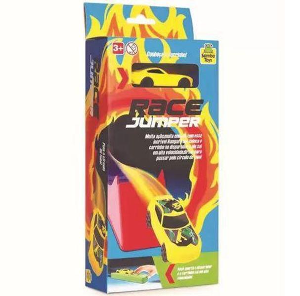 Imagem de Conjunto Lançador e Carrinho Race Jumper -  Samba Toys - Sambatoys